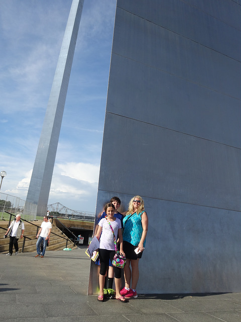 Base of Gateway Arch