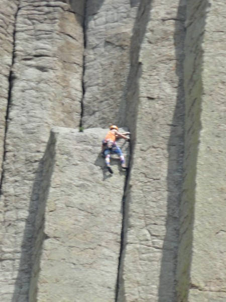 Devils Tower Climber