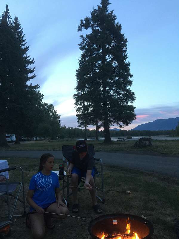 S'mores on the Flathead
