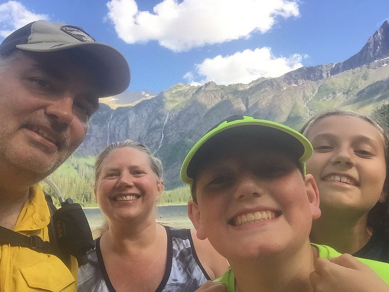 Avalanche Lake Selfie