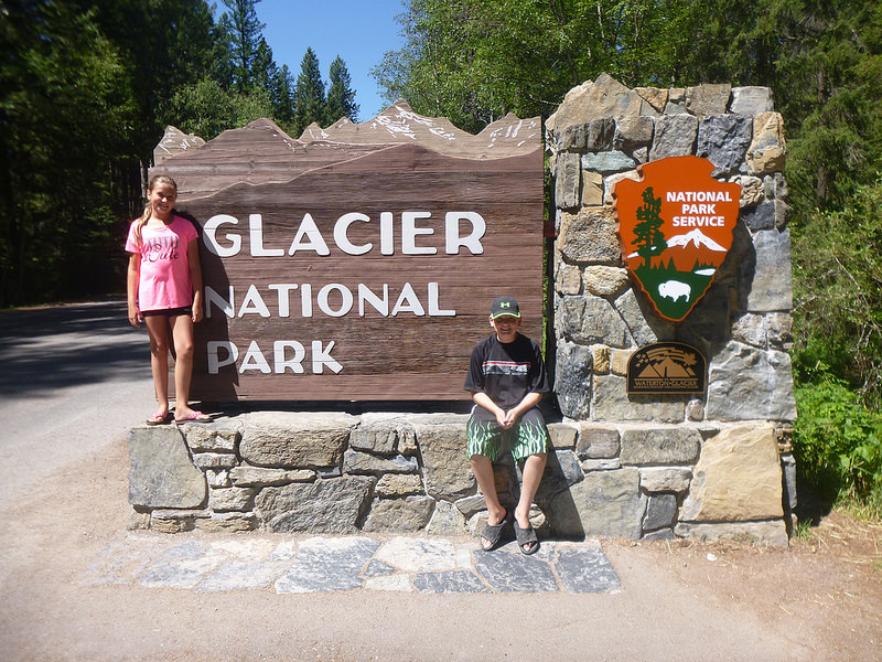 Glacier Park Sign