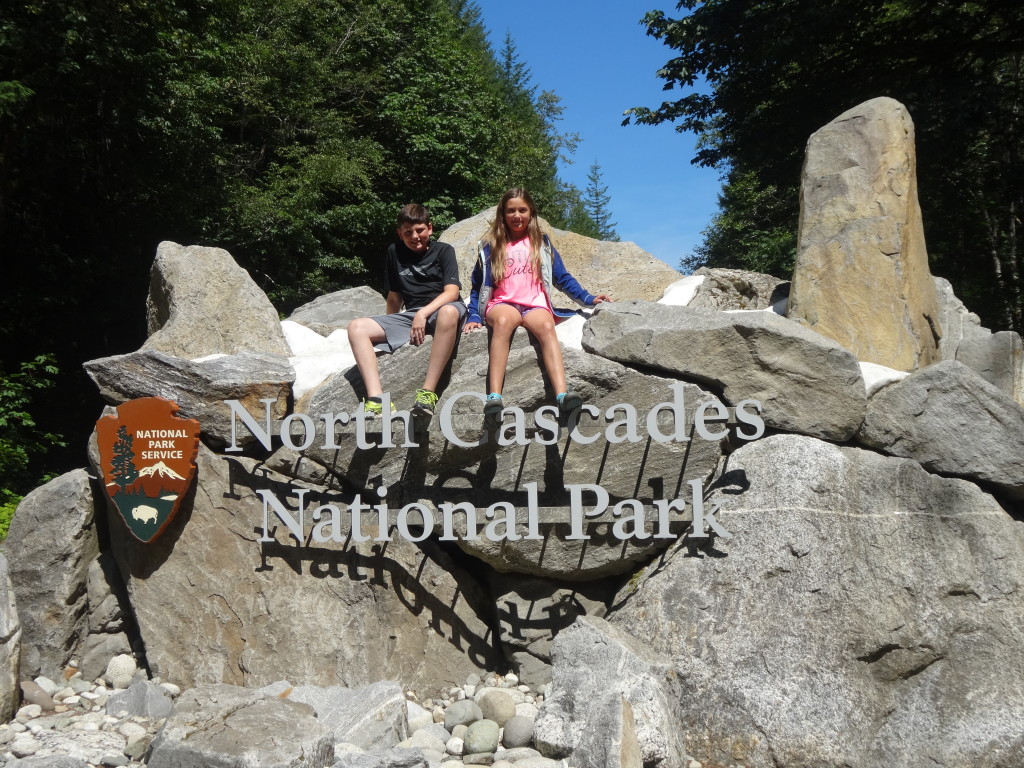 North Cascades National Park Sign