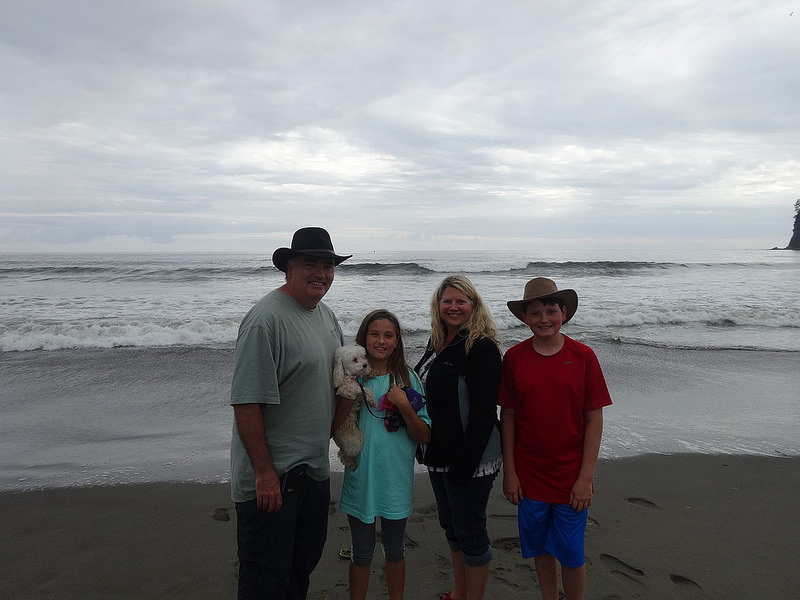 La Push - First Beach Family