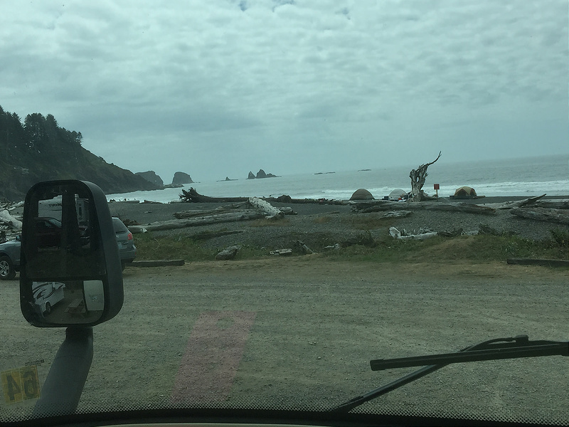 La Push - View from Motorhome