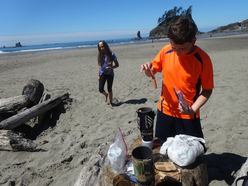 Second  Beach - Lunch