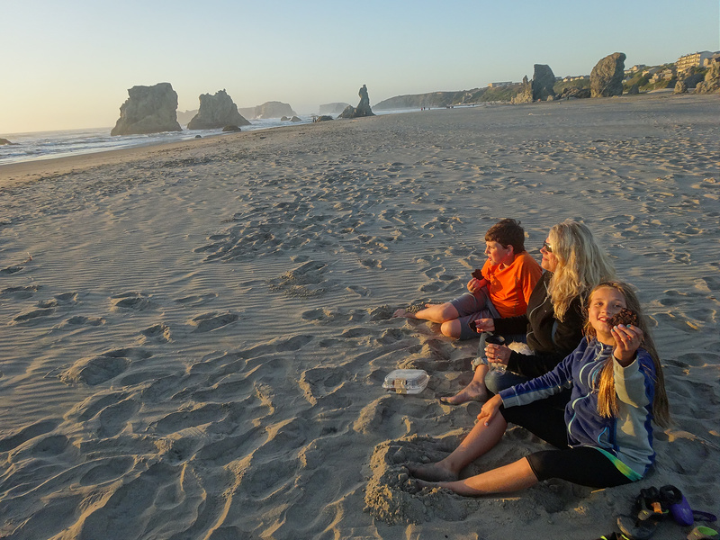 Face Rock - Cookies on the Beach