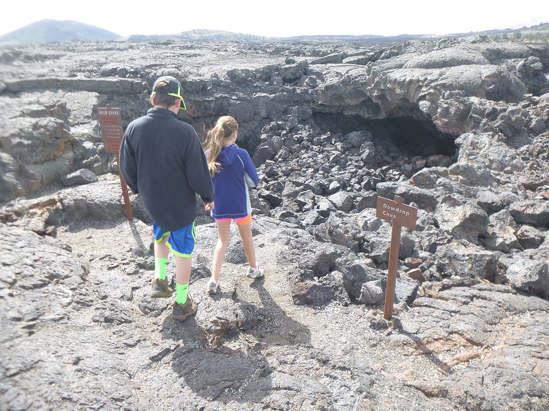 Craters of the Moon - Descending Into Dewdrop Cave