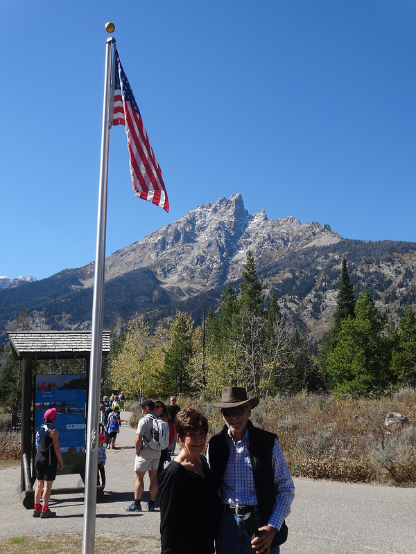 GT-G and P at Jenny Lake VC