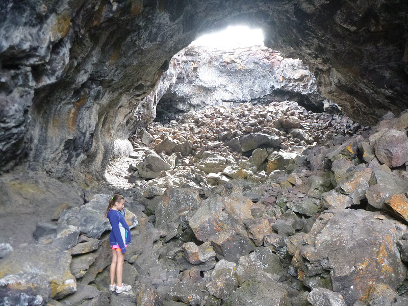 Craters of the Moon - Indian Tunnel Road to Exit