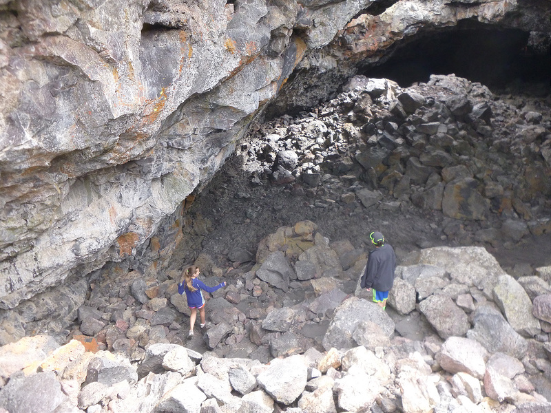 Craters of the Moon - Descending Into Indian Tunnel