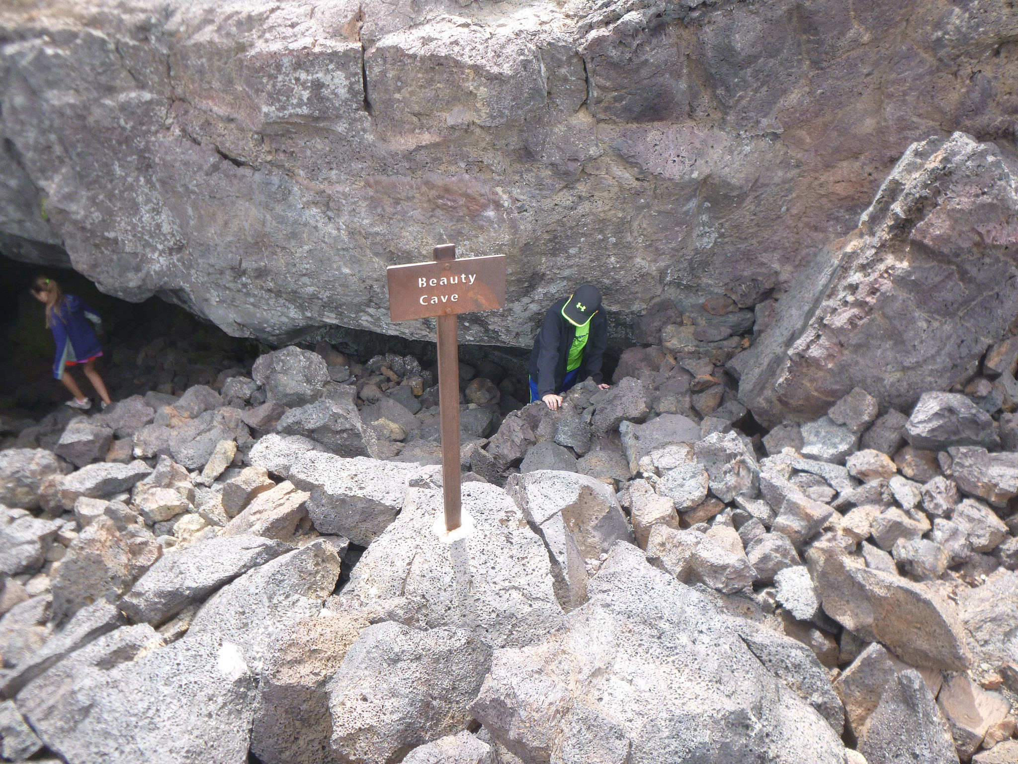 Craters of the Moon - Descending Into Beauty Cave