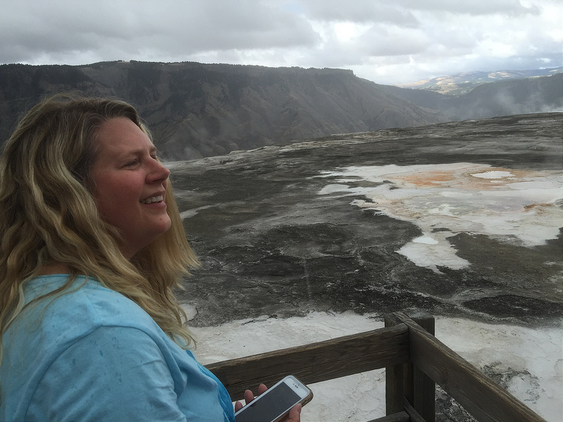 Yellowstone-M at Mammoth Hot Springs