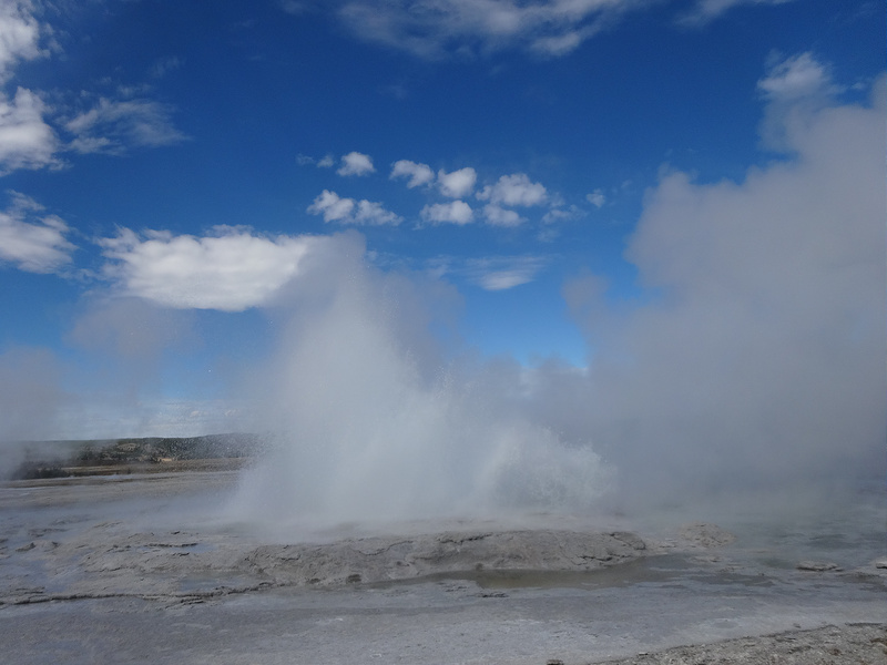 Yellowstone-Fountain Geyser