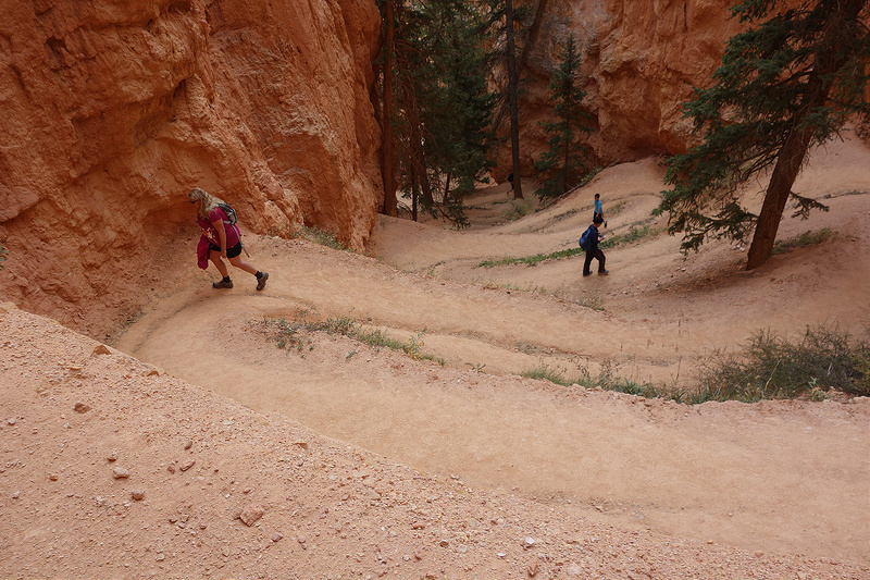 Bryce-Peekaboo More Climbing