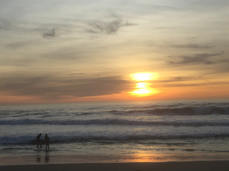 Dockweiler-Playing in the waves