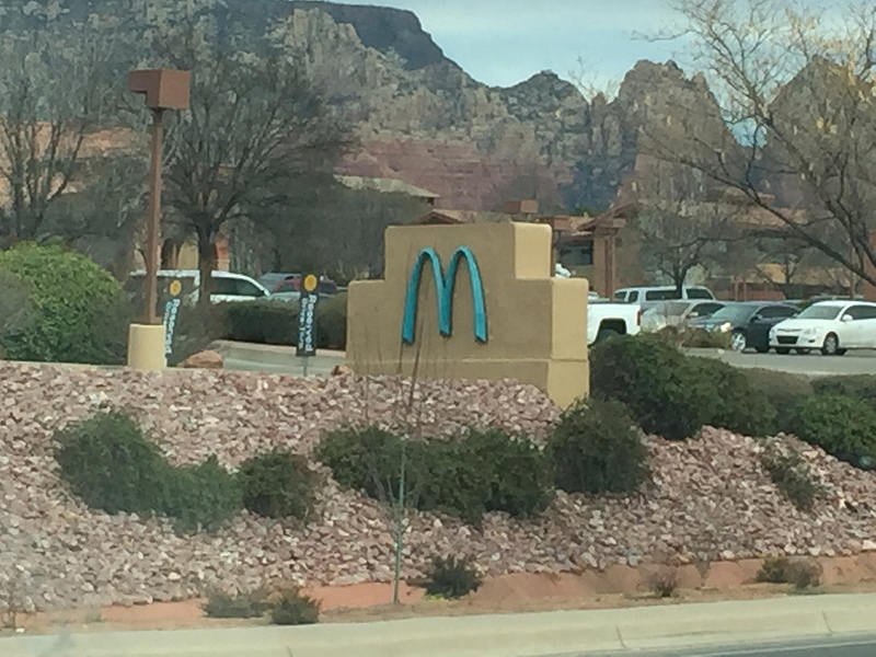 Sedona-Blue McDonalds