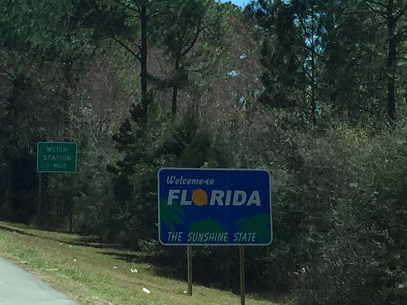 Florida State Sign
