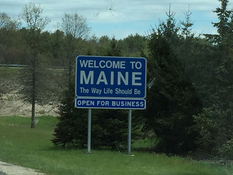 Maine-Sign