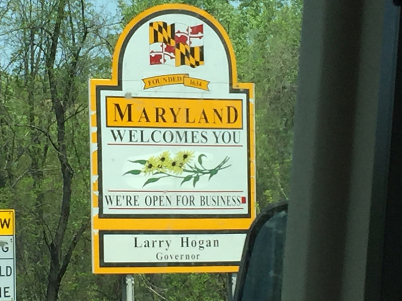 Maryland Sign